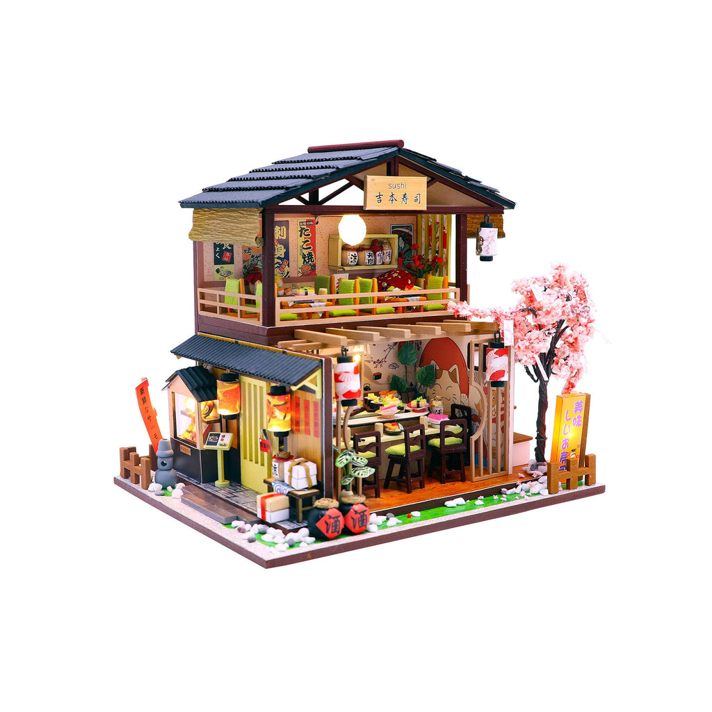 DIY Miniature House Kit: Sushi House
