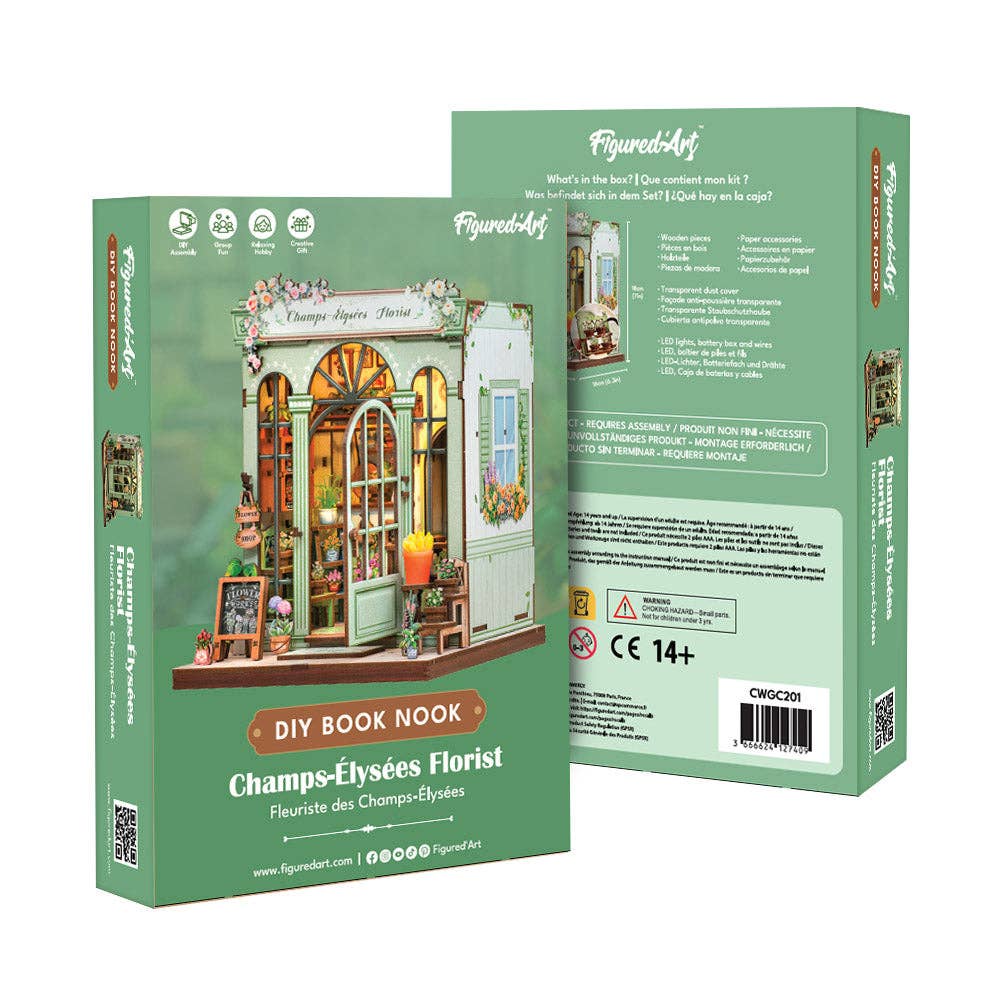 DIY Book Nook Kit - Champs-Élysées Florist