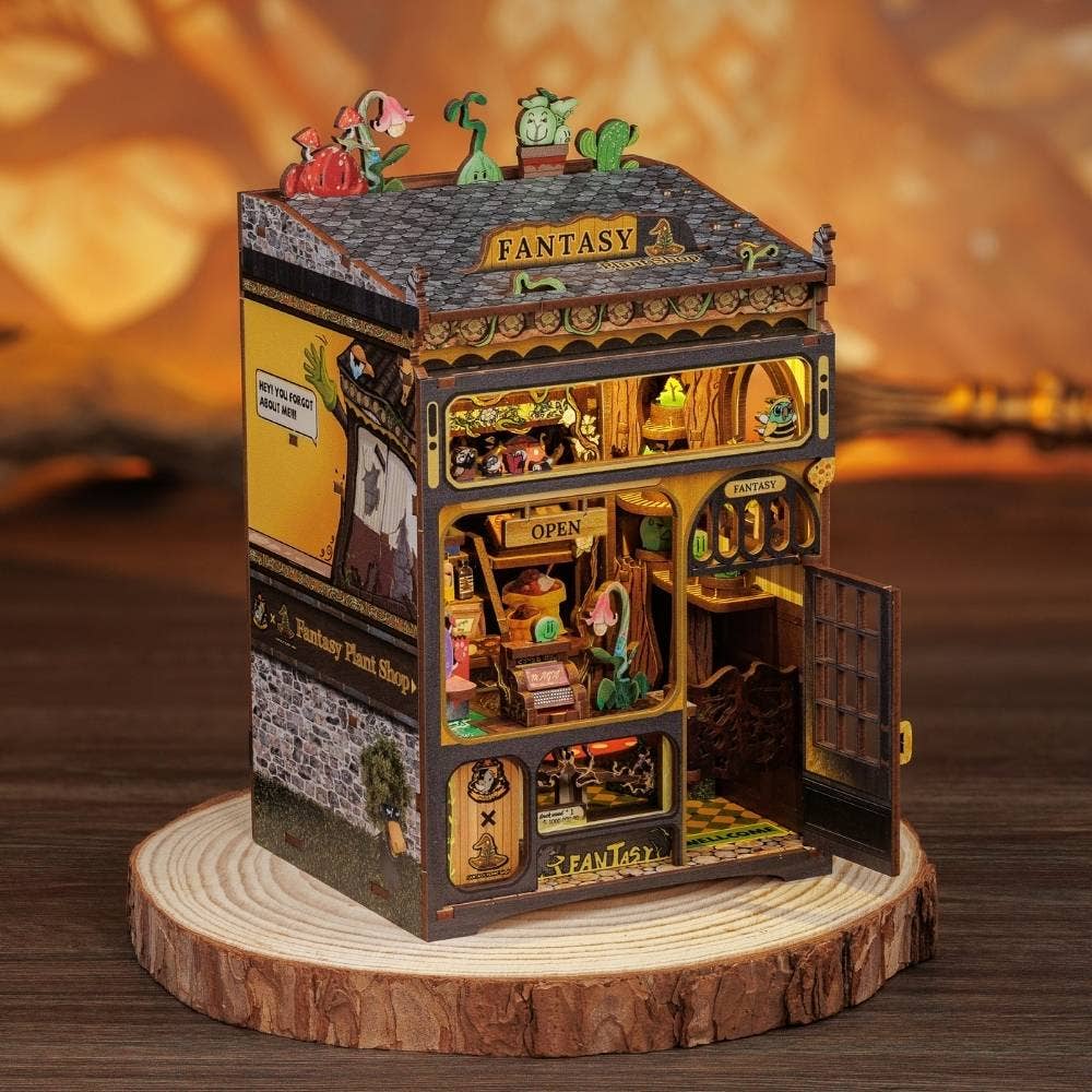 DIY Book Nook Kit - Fantasy Plant Shop