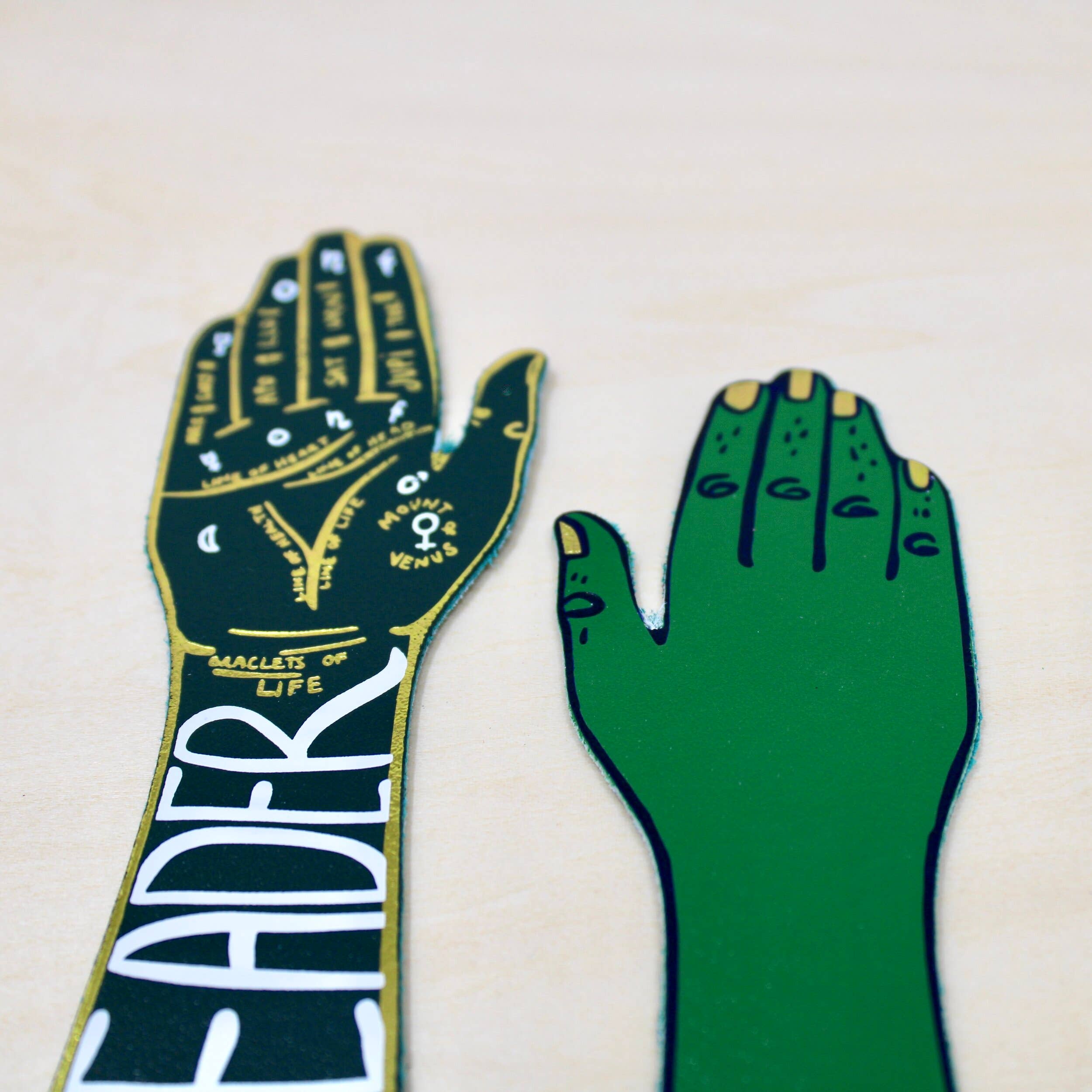 Palm Reader Fortune Teller Bookmark