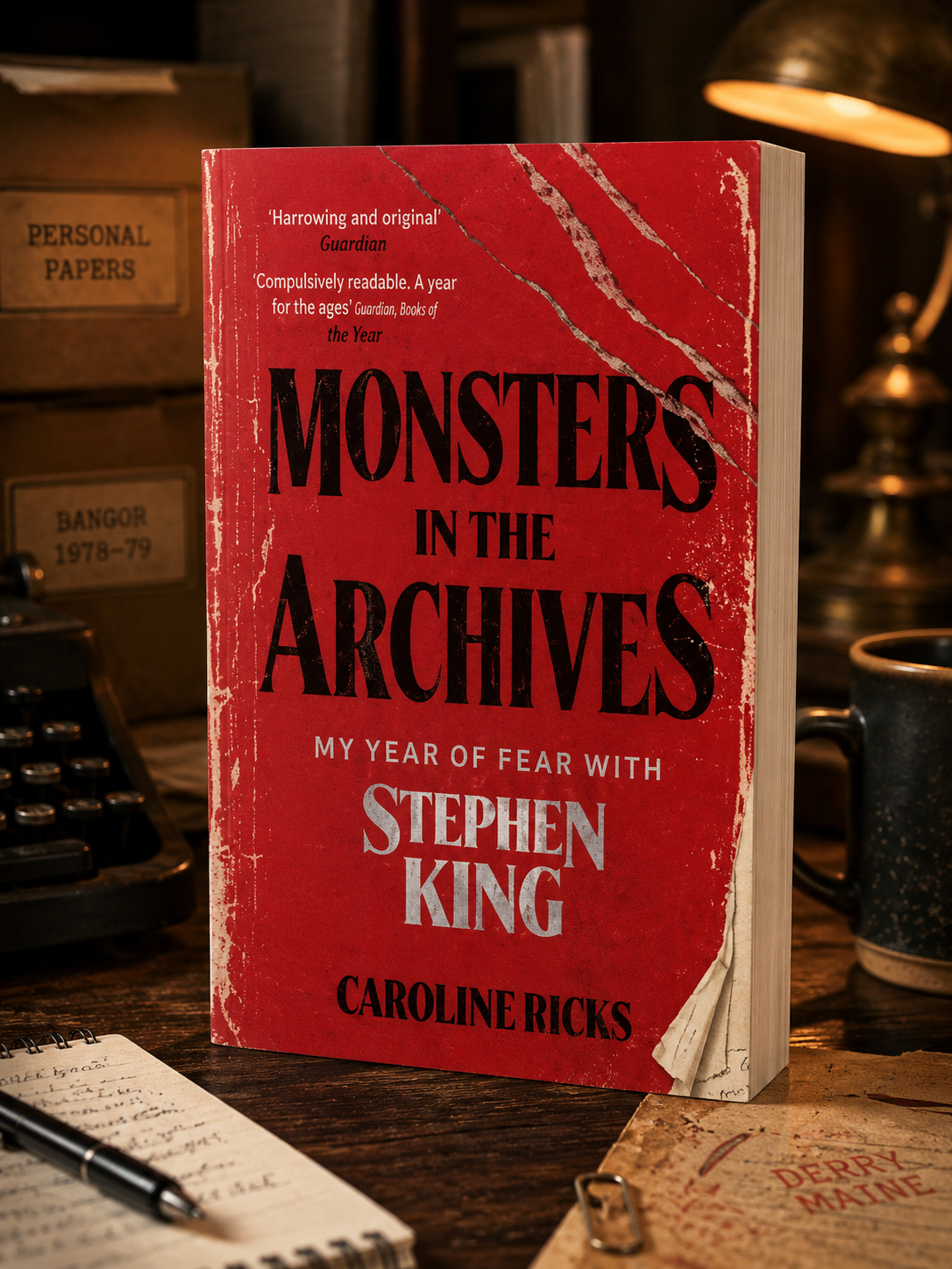 Monsters In The Archives: My Year of Fear with Stephen King by Caroline Bicks