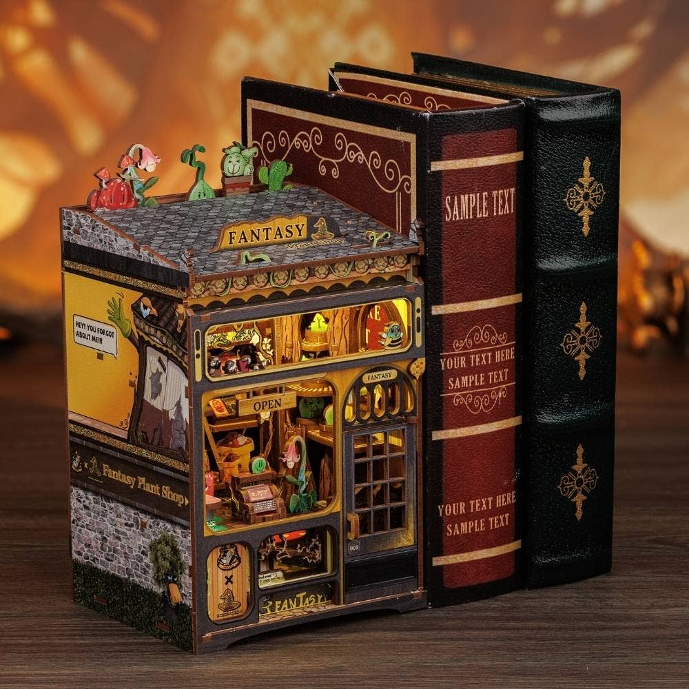 DIY Book Nook Kit - Fantasy Plant Shop