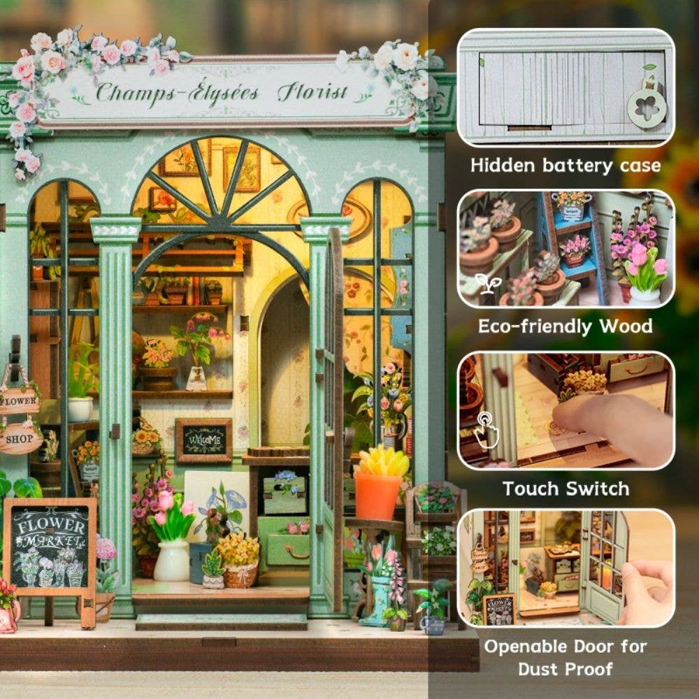 DIY Book Nook Kit - Champs-Élysées Florist